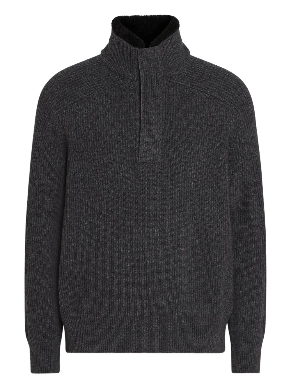 Zegna Oasi cashmere sweater | Grey | Image 1