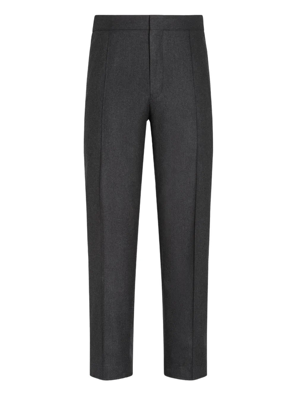 Zegna wool-blend tapered trousers | Grey | Image 1