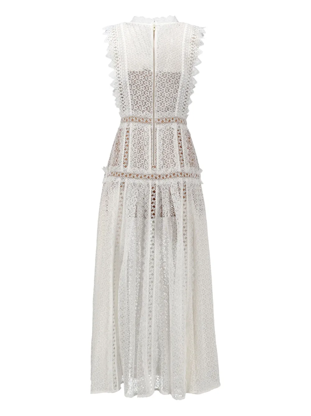 Self-Portrait Pre-owned lace maxi dress | Image 2
