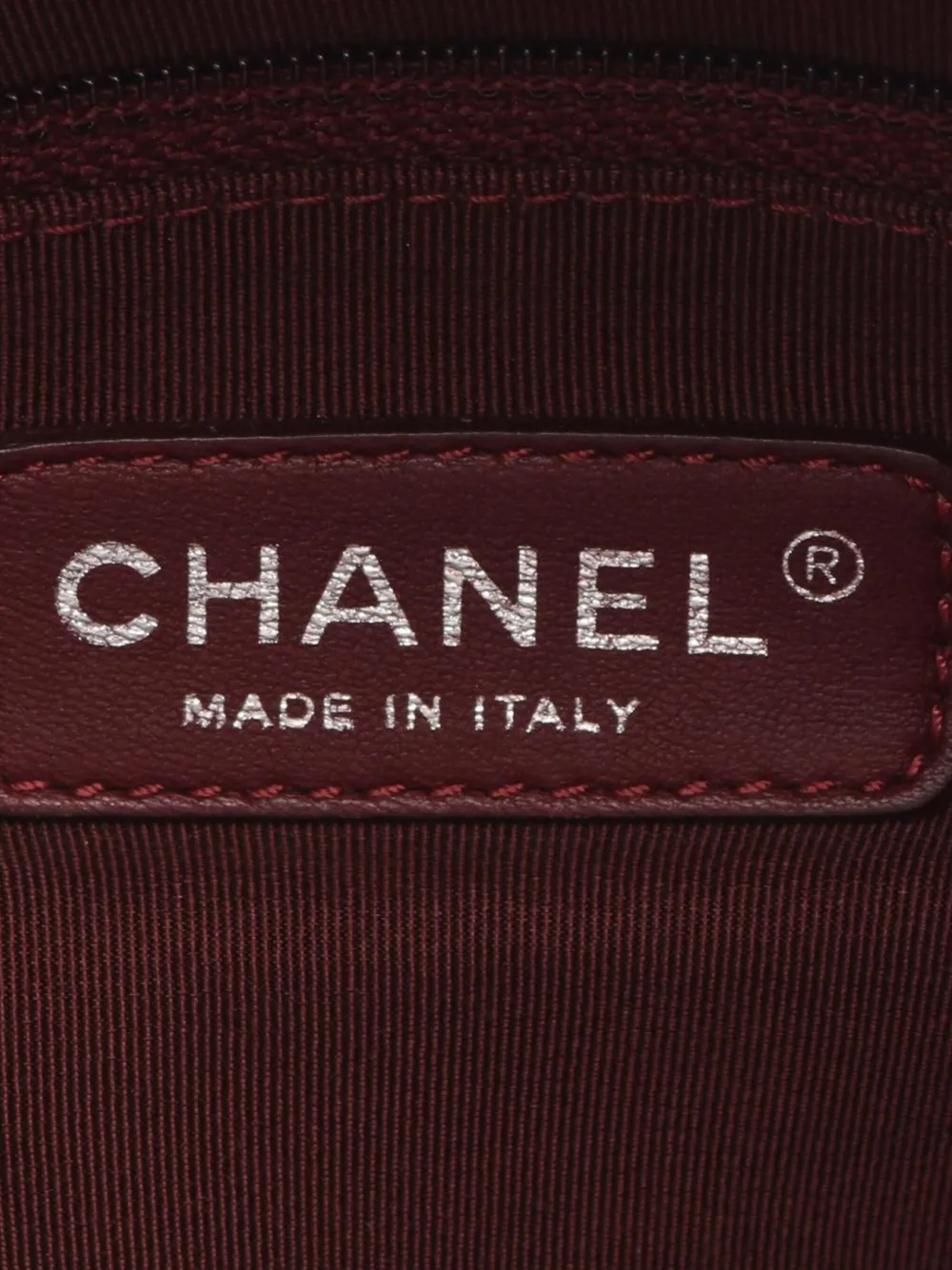 Pre-owned Chanel 2011 Quilted Caviar French Riviera Hobo Satchel In Red