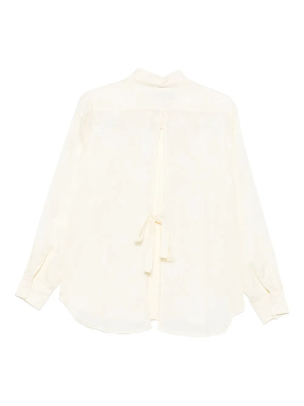 PNK open-back linen shirt | Shirts | Image 2