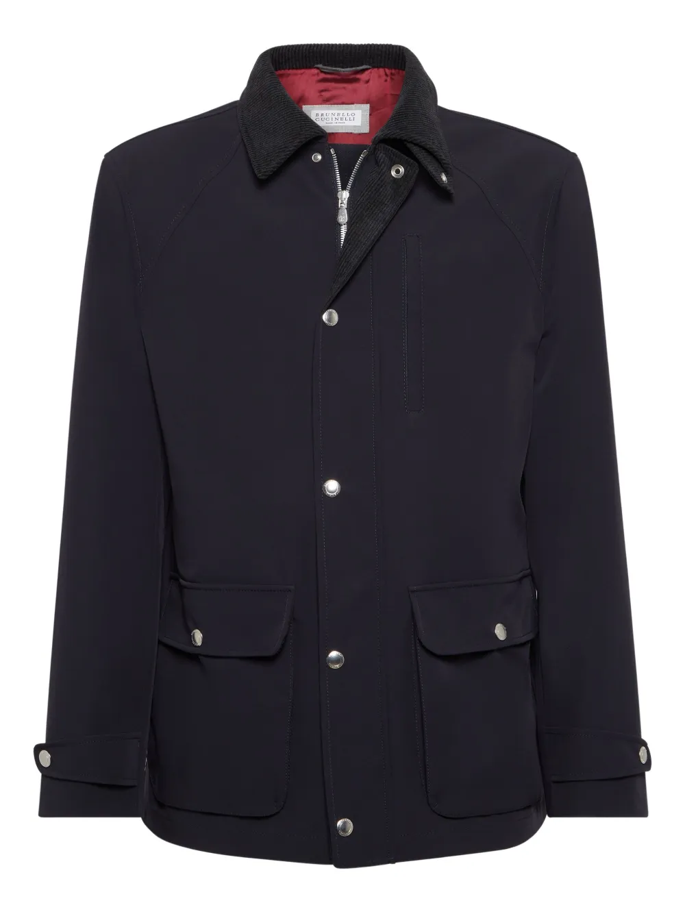 Brunello Cucinelli snap-fastening jacket | bleu | Image 1