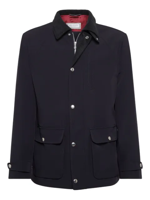 Brunello Cucinelli snap-fastening jacket
