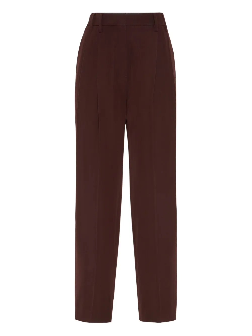 Brunello Cucinelli pleated-details trousers Rood