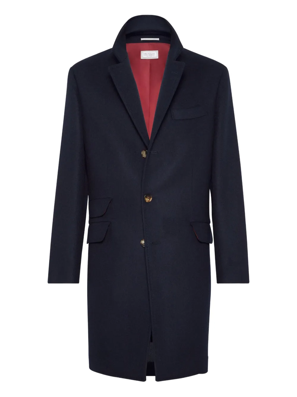 Brunello Cucinelli Getailleerde jas Blauw