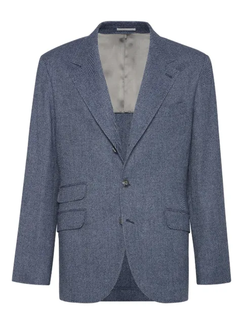 Brunello Cucinelli Cavallo wool-blend blazer