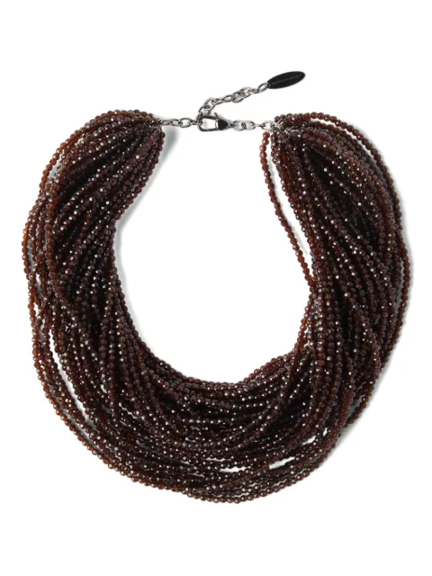 Brunello Cucinelli multi-strand beaded necklace