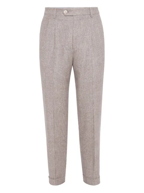 Brunello Cucinelli pleated tailored trousers