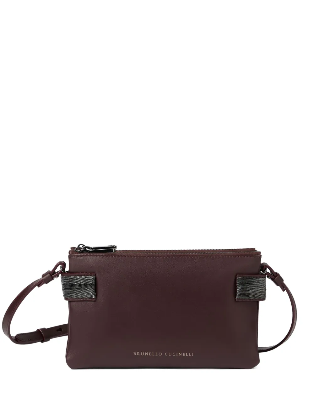 Brunello Cucinelli mini Essence cross body bag | Red | Image 1