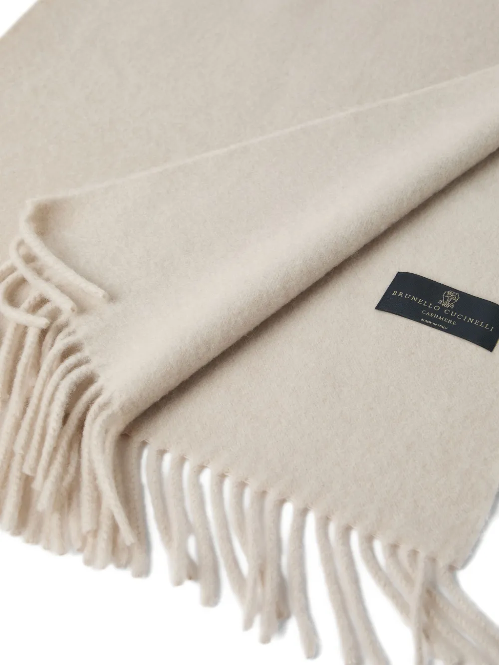 Brunello Cucinelli Kasjmier sjaal Beige