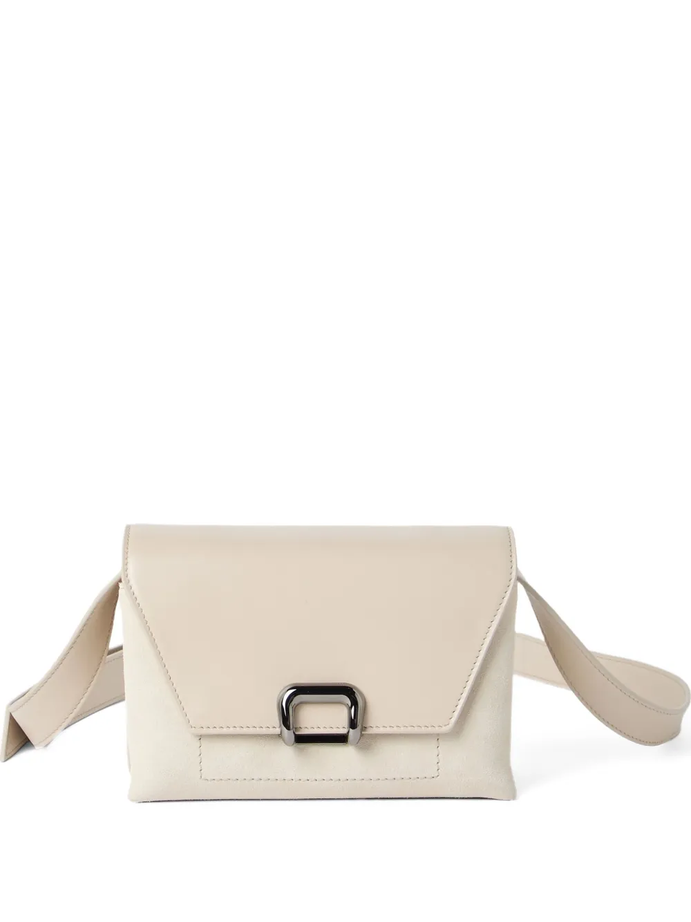 Brunello Cucinelli Small Sartorial Leather Cross Body Bag