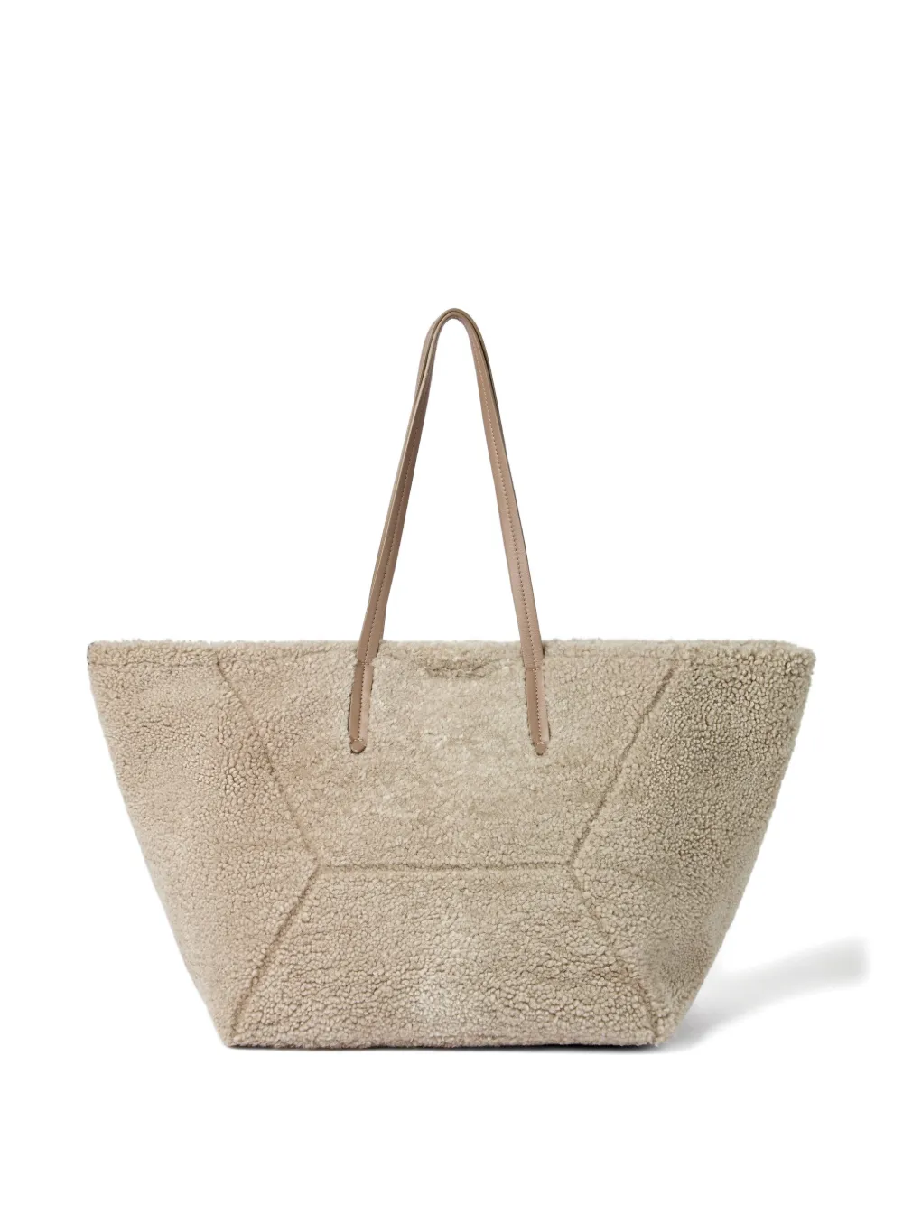 Brunello Cucinelli Lammy shopper Beige