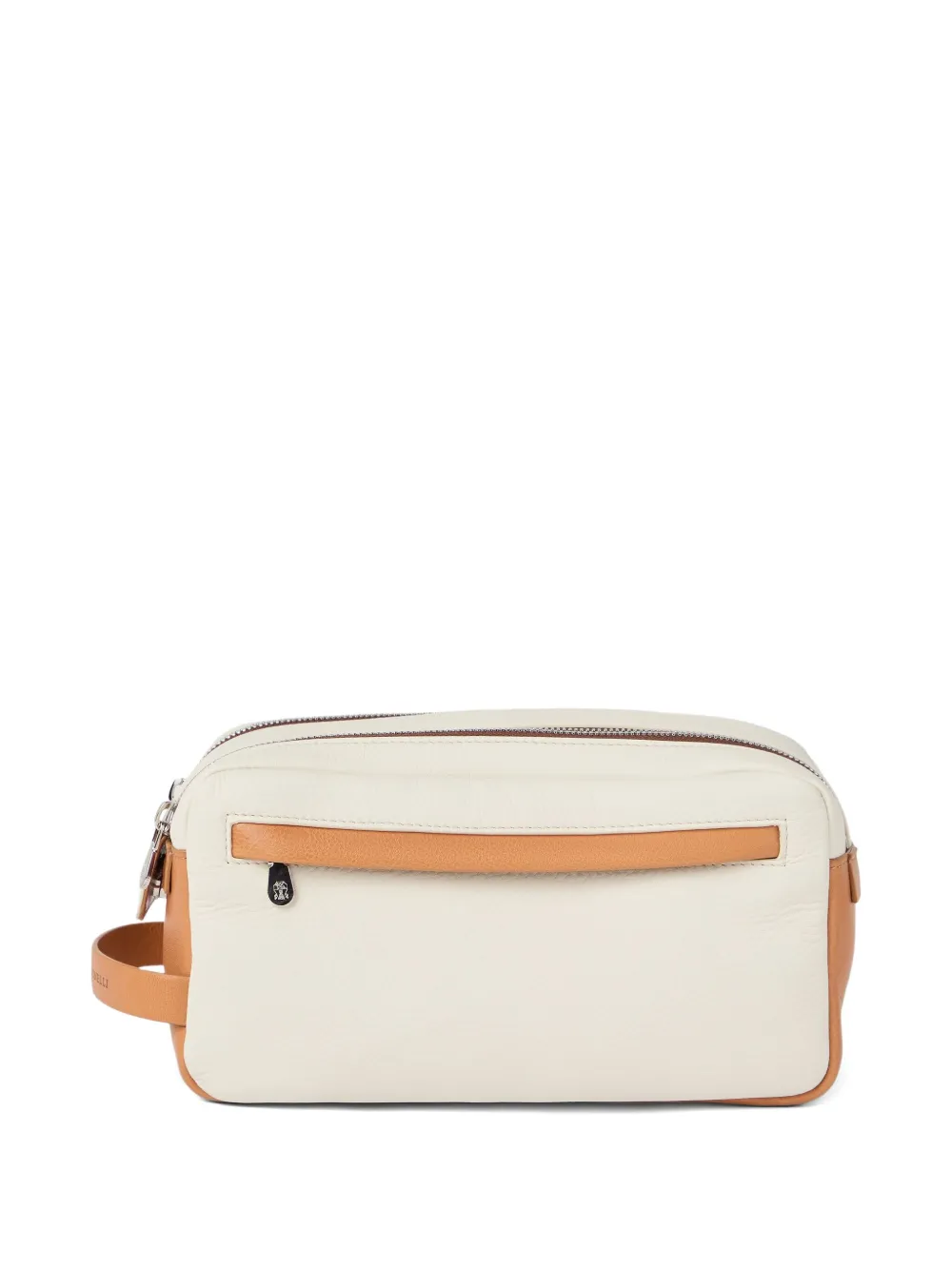 leather wash bag