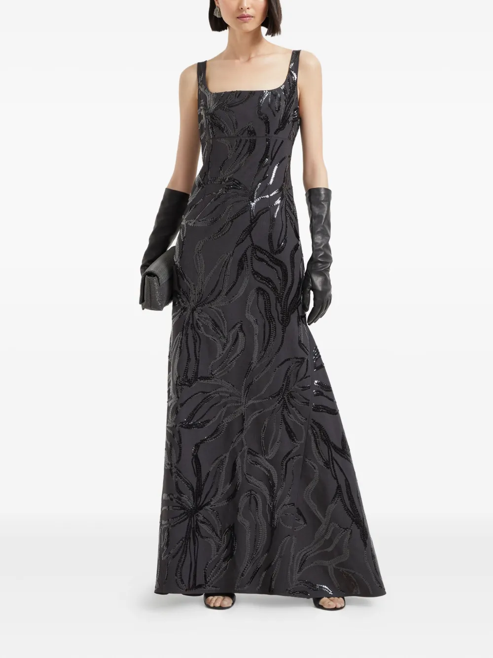 Brunello Cucinelli floral-sequin dress | Evening Dresses | Image 2