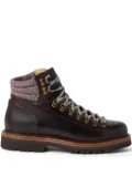 Brunello Cucinelli lace-up hiking boots - Brown