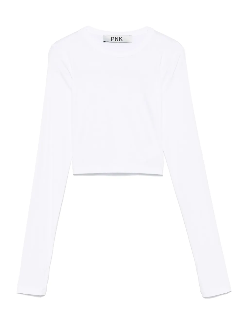 long-sleeved cropped top