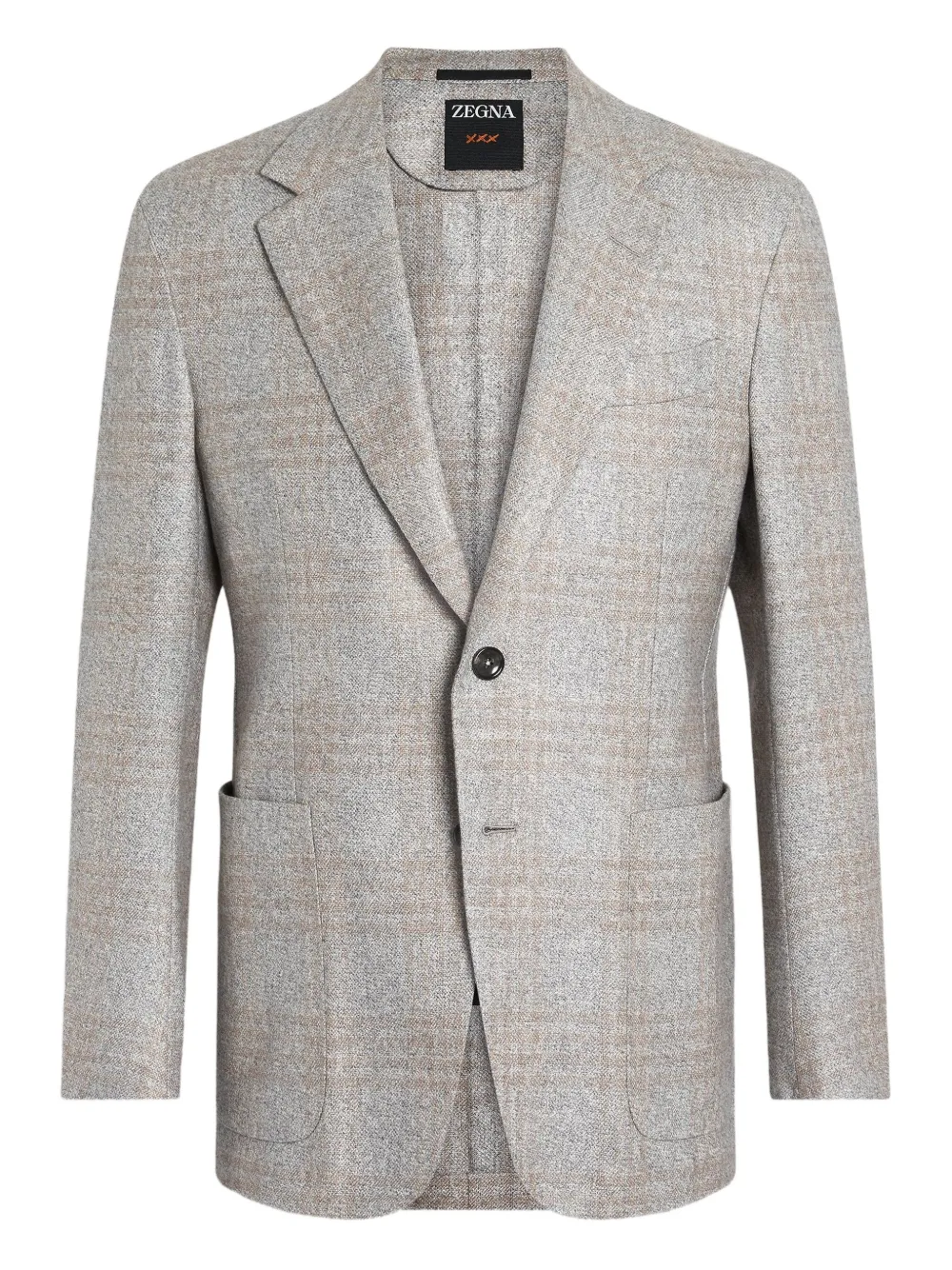 Zegna checked blazer | Grey | Image 1