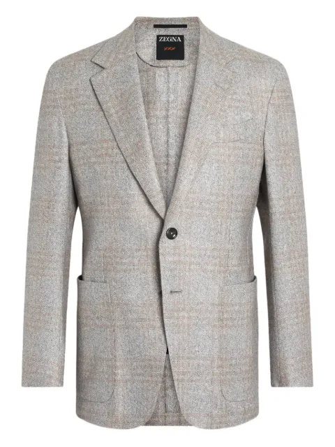 Zegna checked blazer