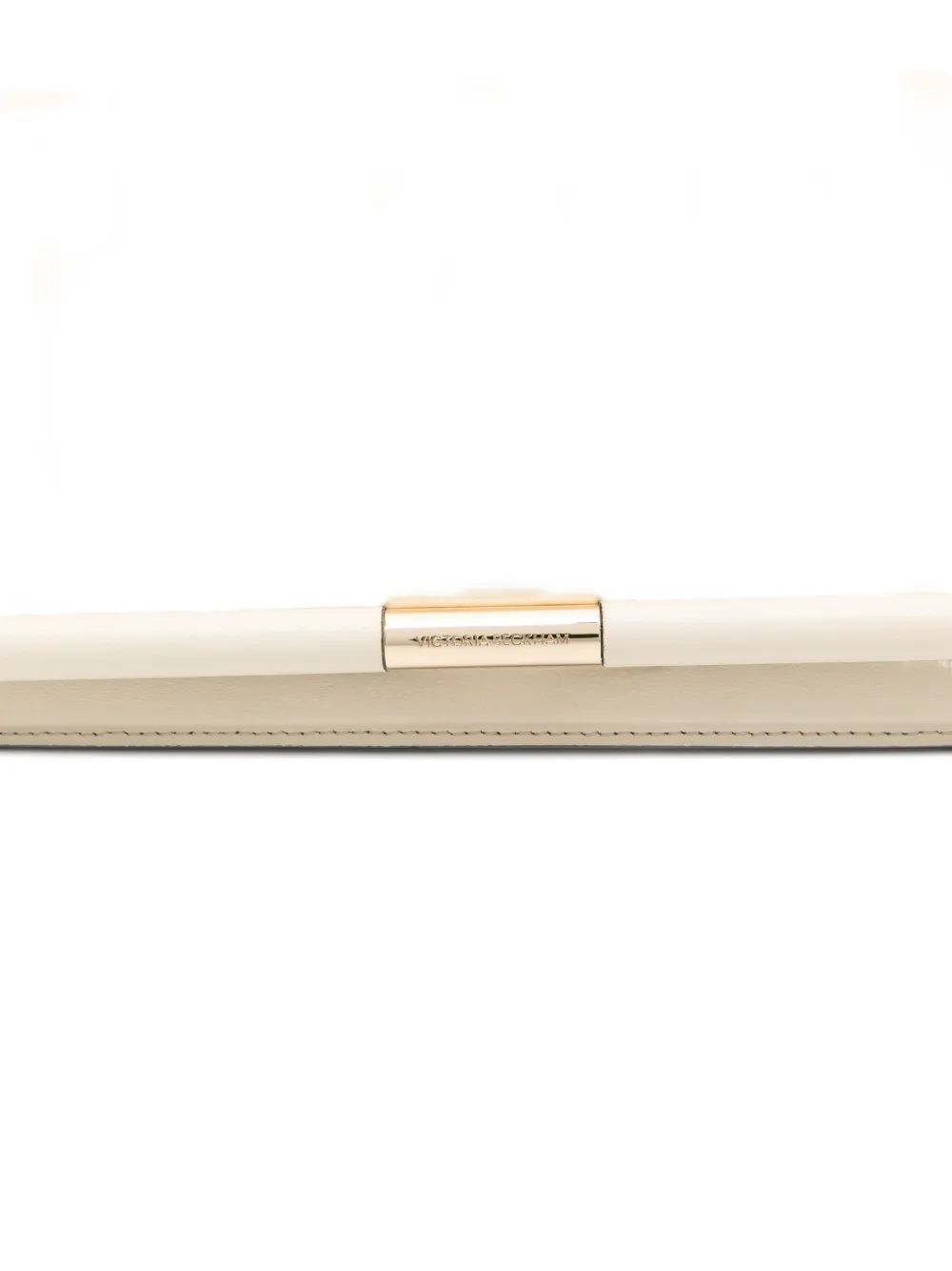 Victoria Beckham 202 leren clutch Beige