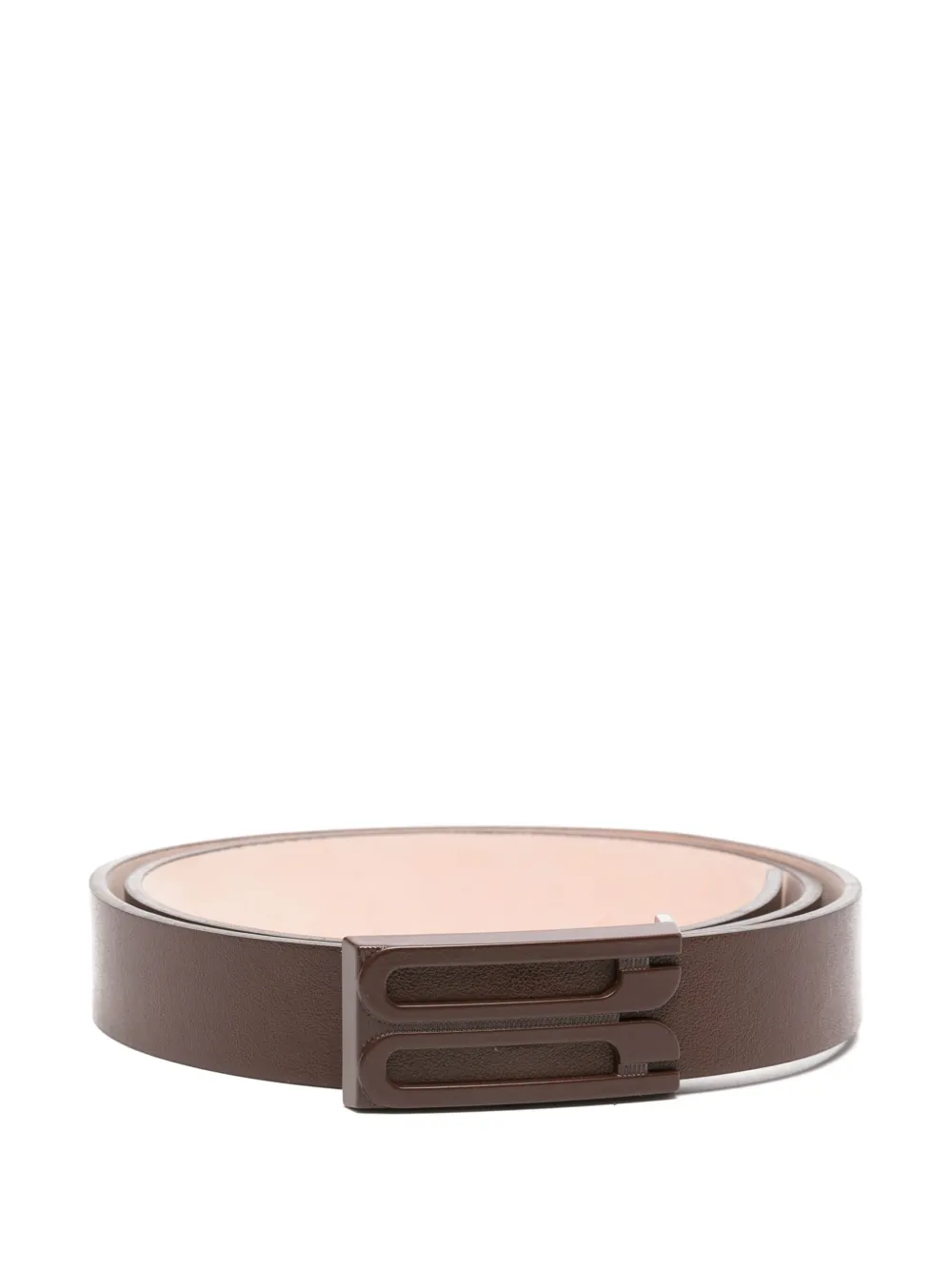 Victoria Beckham Leren riem Bruin