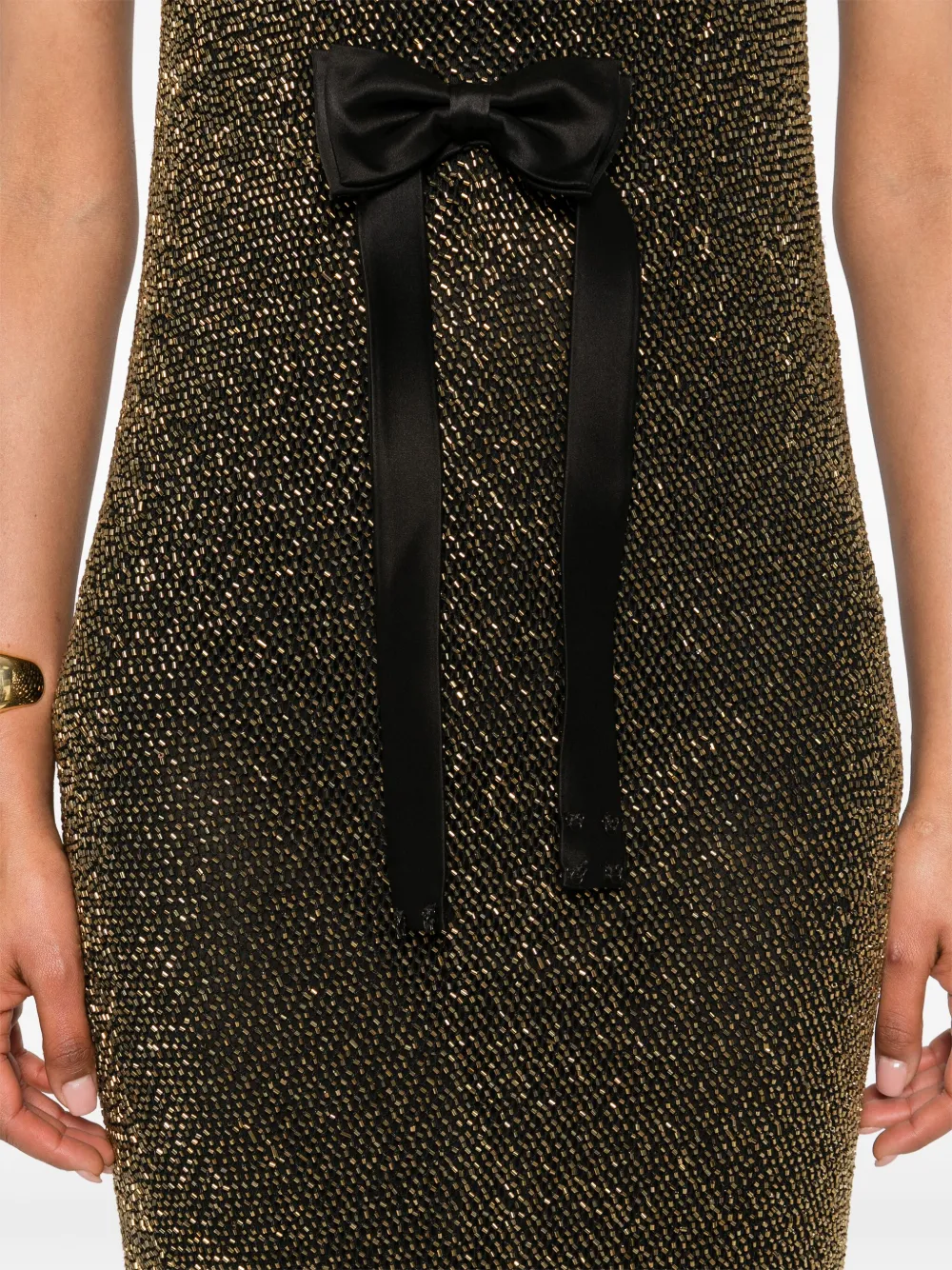 Silk Love & Lace Sequin Silk Maxi Dress
