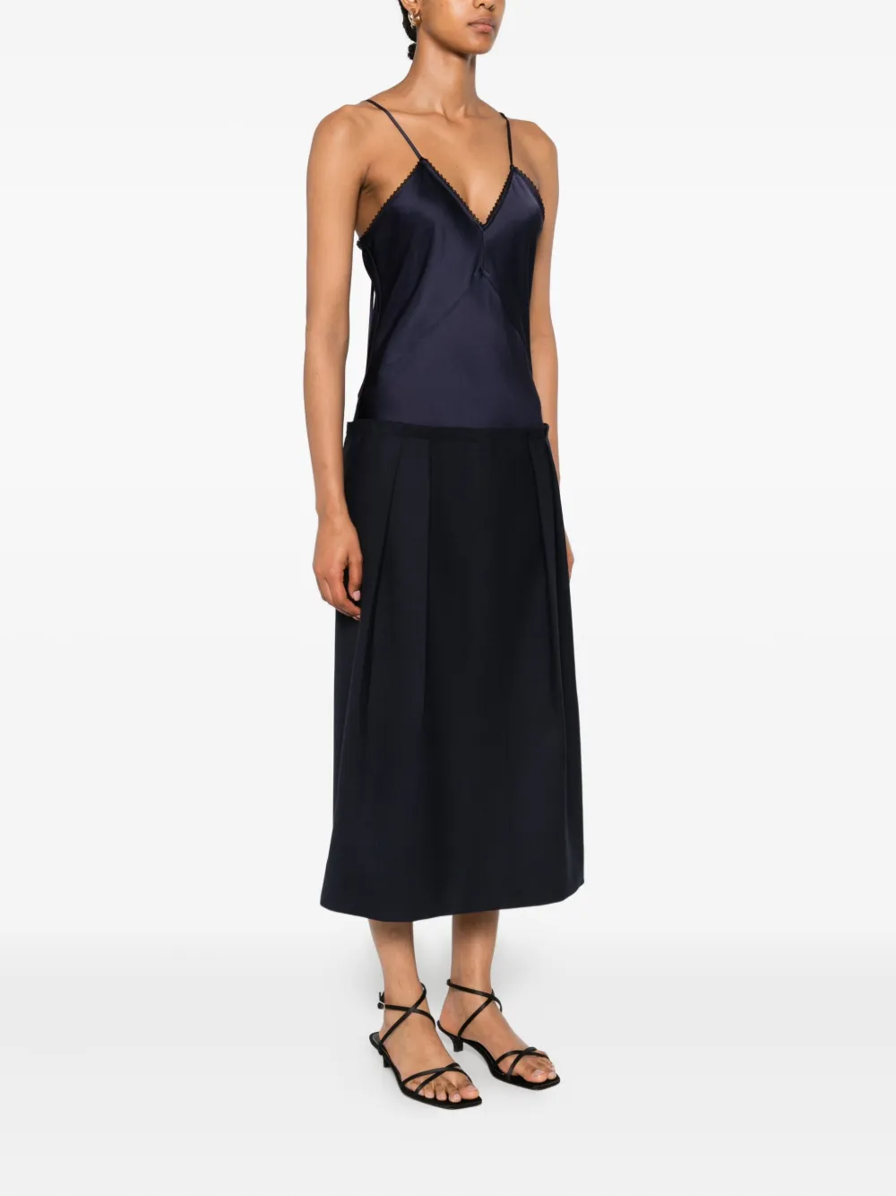 Victoria Beckham Irina jurk Blauw