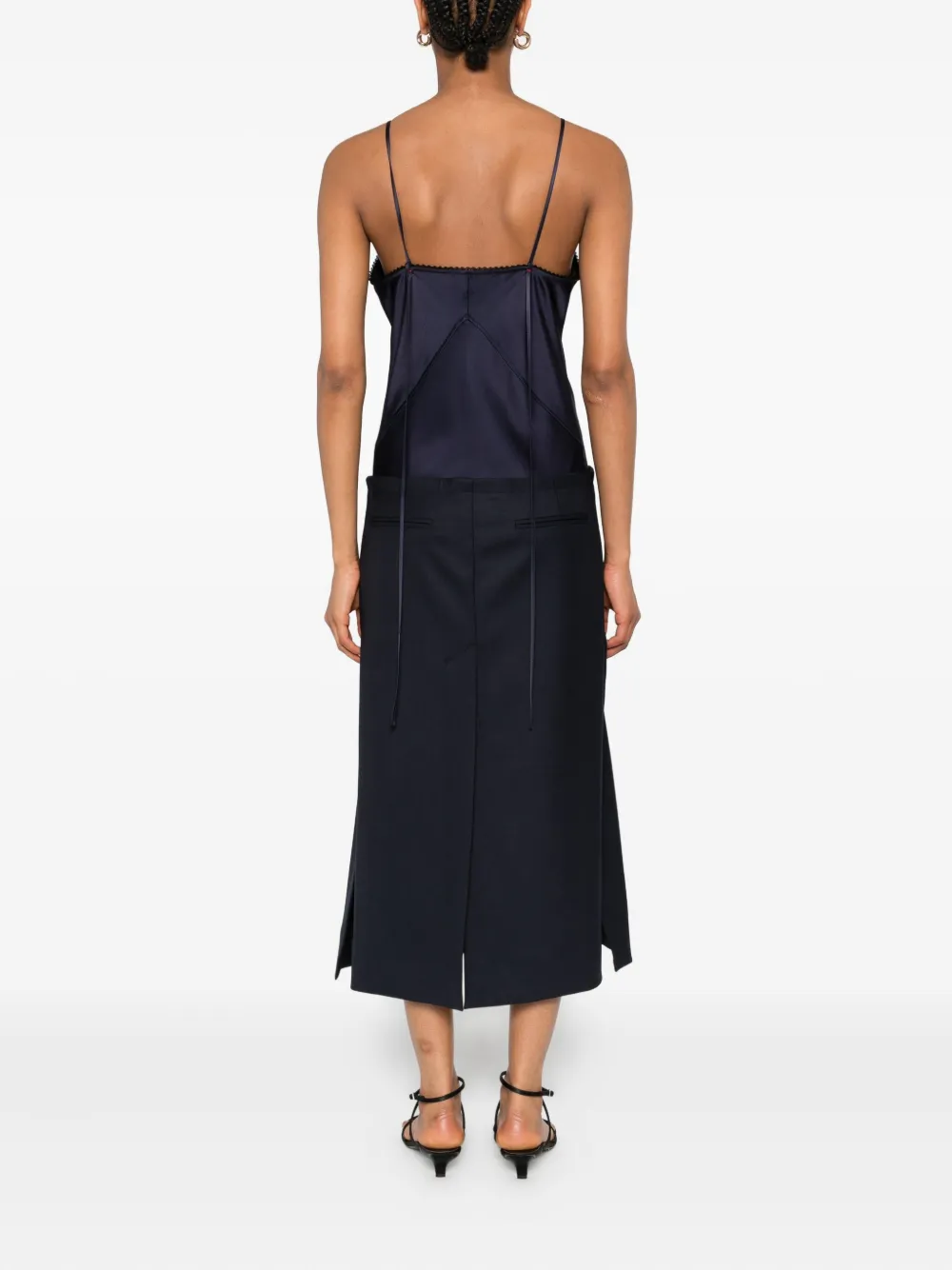 Victoria Beckham Irina jurk Blauw