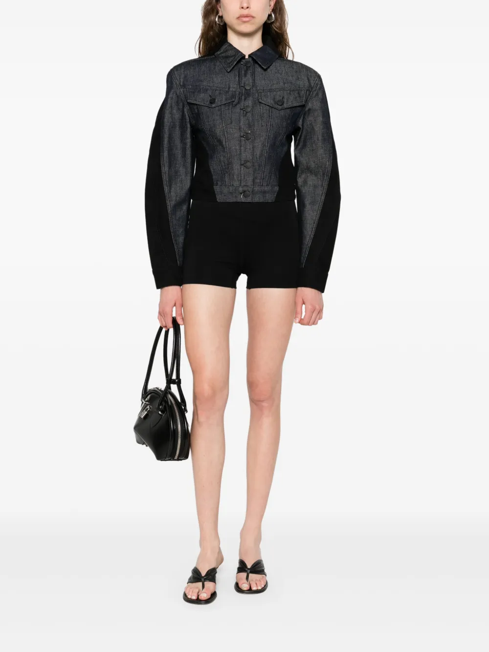 WARDROBE.NYC high-rise shorts | Short Shorts | Image 2