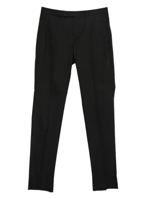 Zegna concealed-fastening trousers
