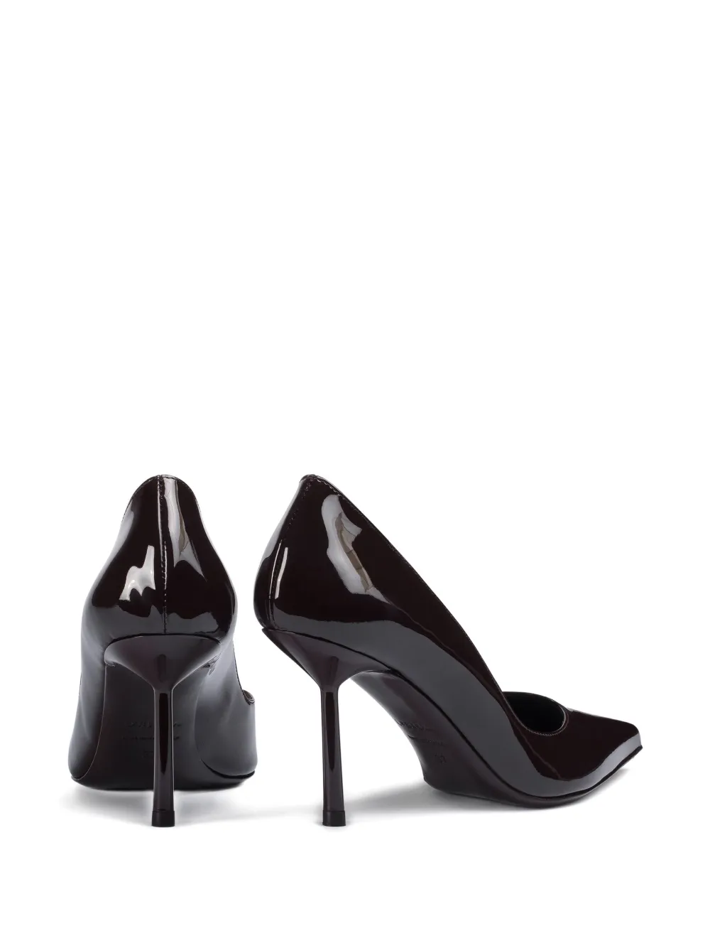 Le Silla 80 mm Bella pumps met puntige neus Zwart