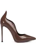 Le Silla 120mm Ivy heeled pumps - Brown