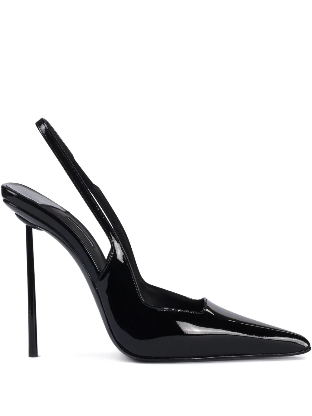 Le Silla 120mm Amelia slingback pumps 001 NERO