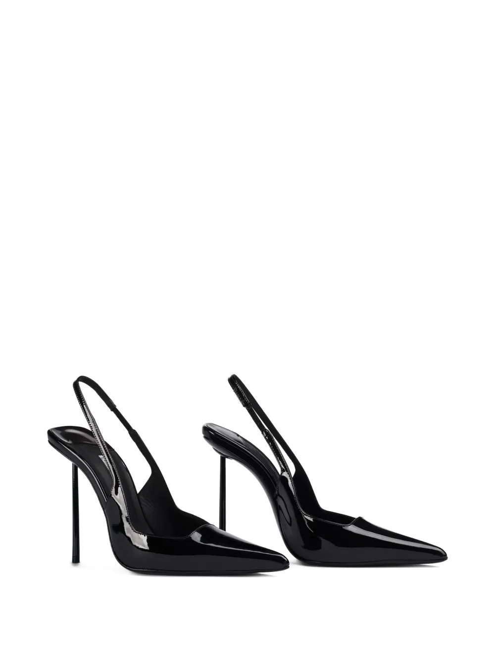 Le Silla 120mm Amelia slingback pumps 001 NERO