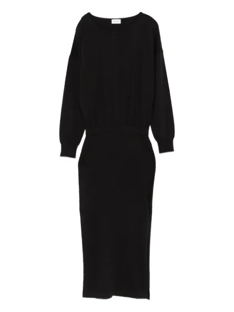 P.A.R.O.S.H. vestido midi con cuello barco