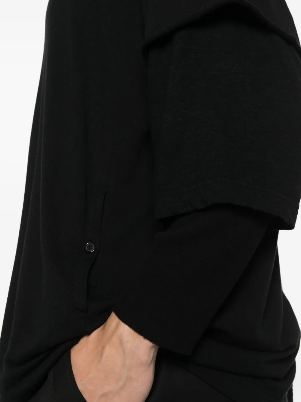 Undercover Gelaagd T-shirt Zwart