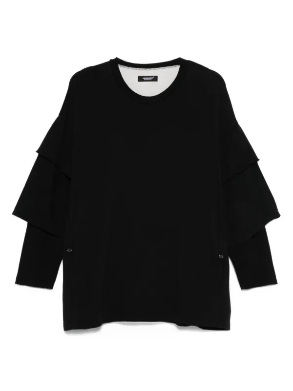undercover AW06Arts＆Crfts期メッシュレイヤード　Tシャツ Undercover レイヤード Tシャツ | ブラック | FARFETCH JP