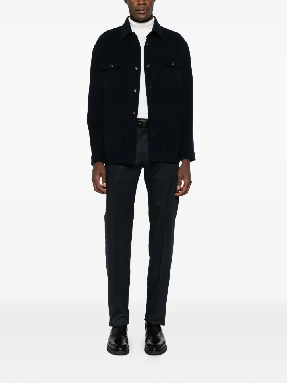 Zegna concealed-fastening tailored trousers | Tailored Trousers | Image 2