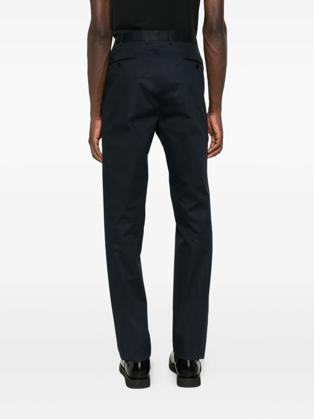 Zegna Pantalon met verborgen sluiting Blauw