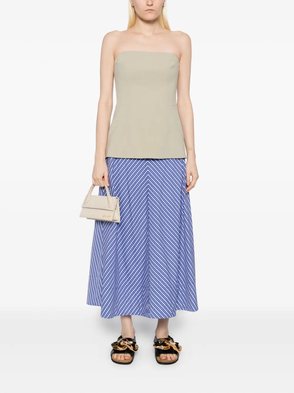 Brandon Maxwell knox low-slung skirt | A-Line Skirts | Image 2