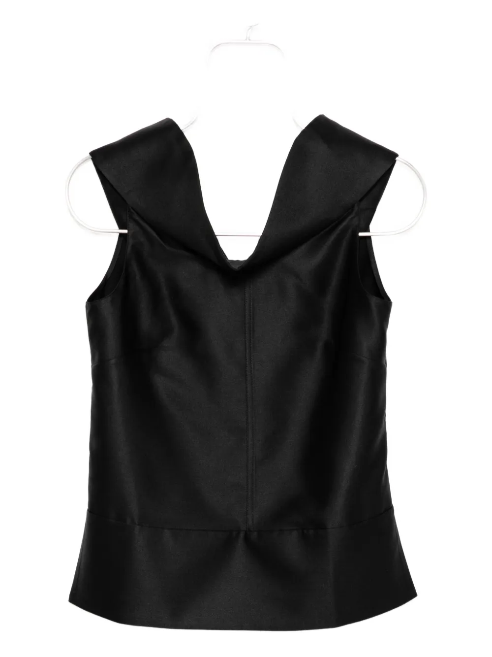 Brandon Maxwell Bowie top | Black | Image 1