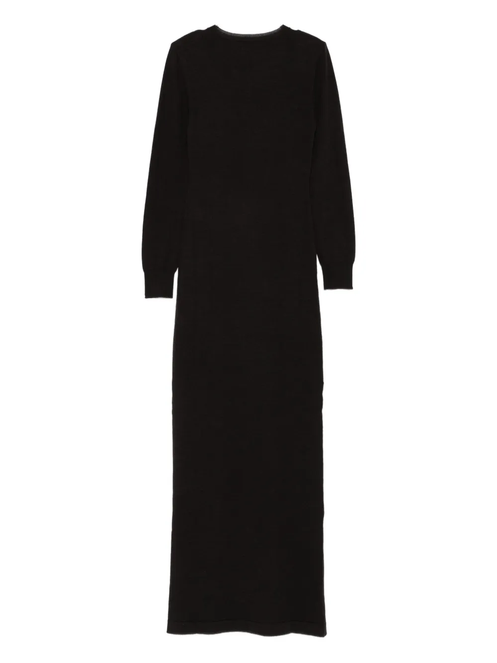 P.A.R.O.S.H. long-sleeve midi dress - Bruin