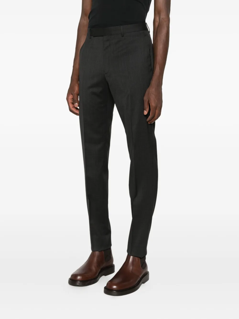 Zegna Plooibroek Grijs