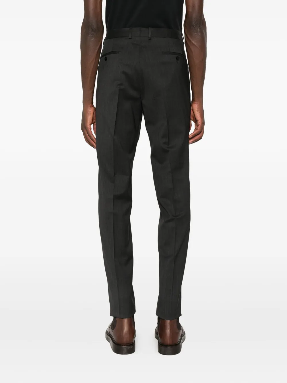 Zegna Plooibroek Grijs