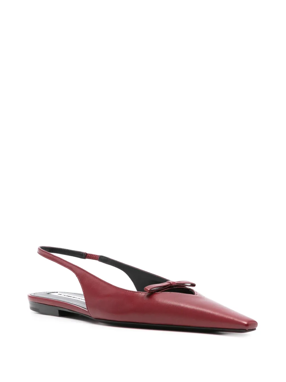 Victoria Beckham Slingback pumps met puntige neus Rood