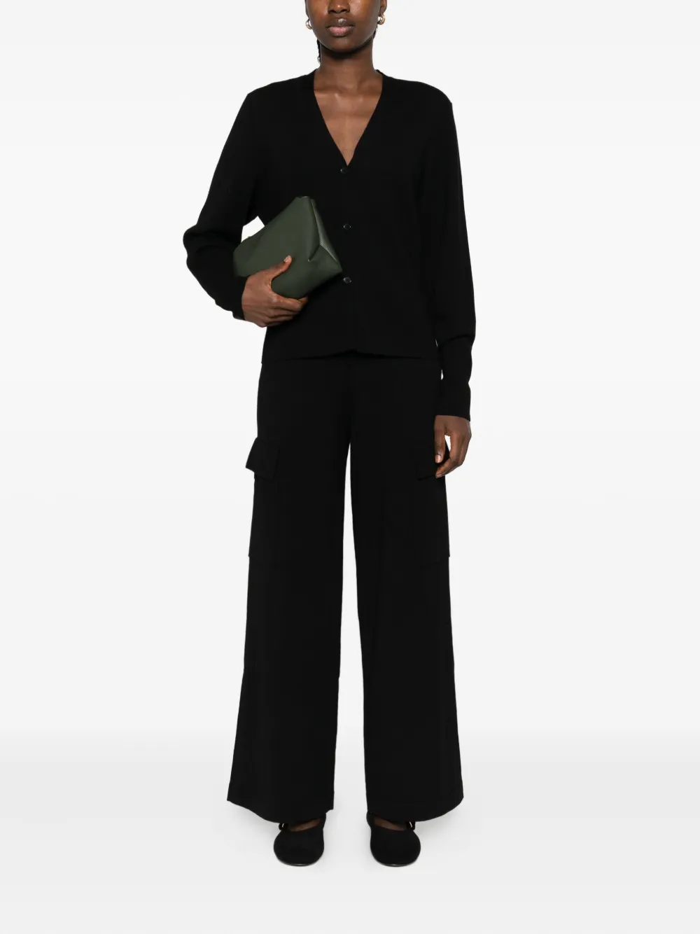 P.A.R.O.S.H. drawstring pocket trousers - Zwart