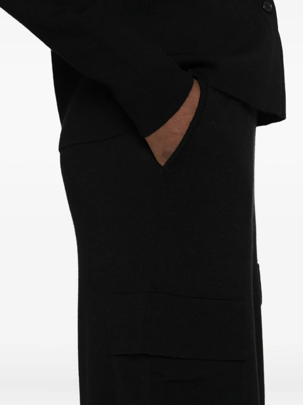 P.A.R.O.S.H. Broek met trekkoord Zwart