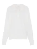 P.A.R.O.S.H. long-sleeve polo top - White