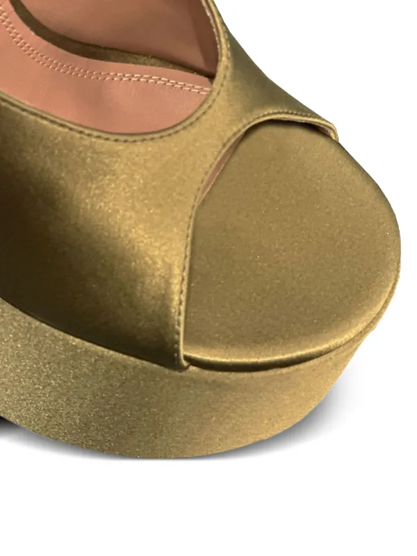 85mm mesh-panelled pumps