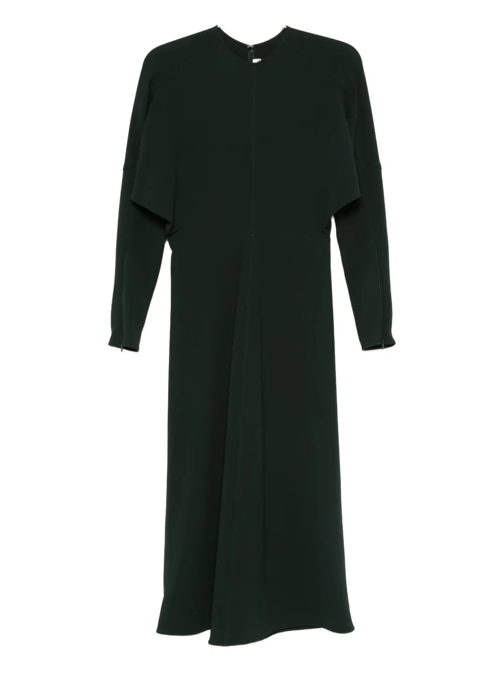 Victoria Beckham Jurk met lange mouwen Groen