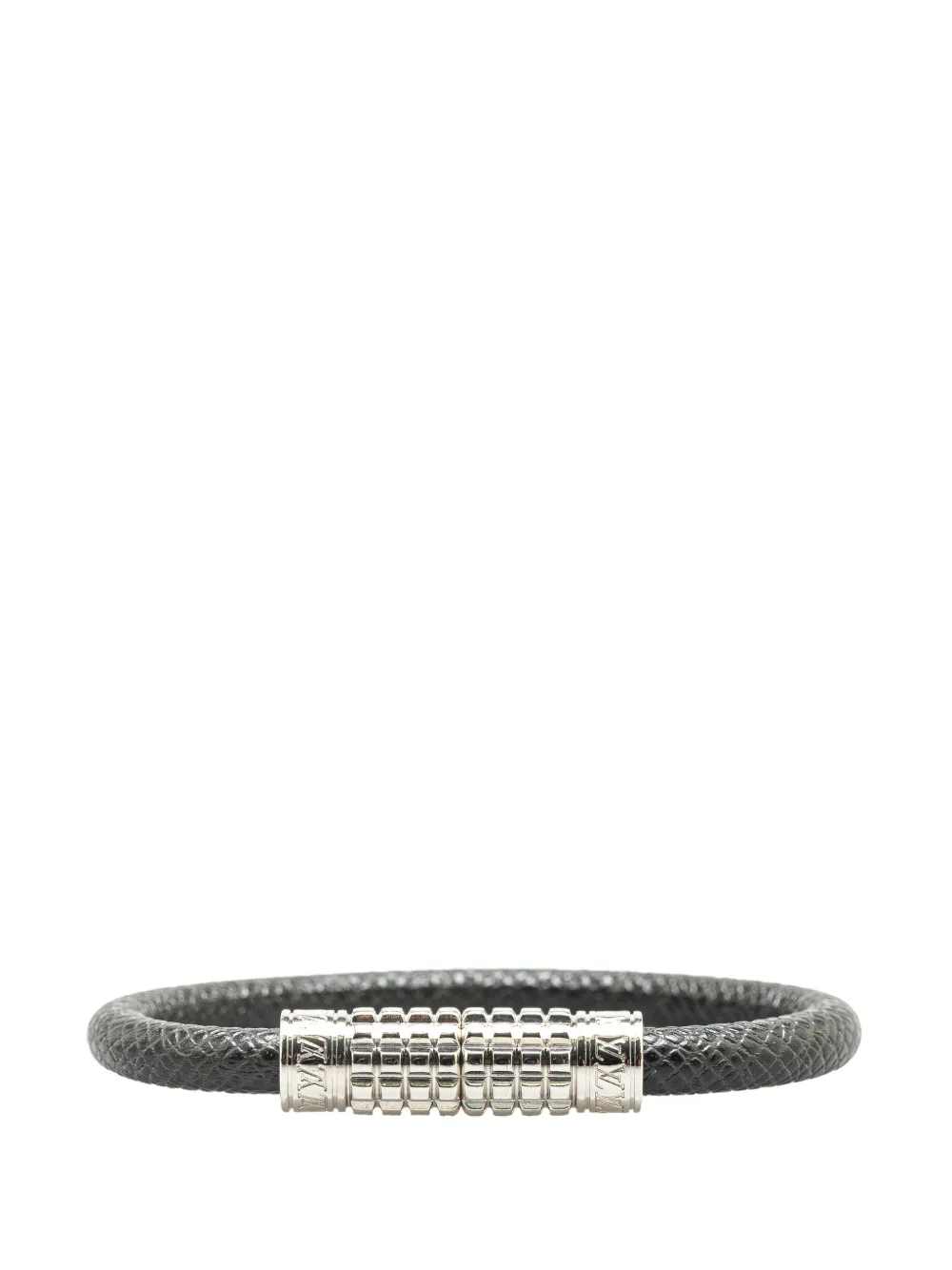 Louis Vuitton Pre-Owned pulsera Taiga Digit Bracelet 2017 | negro | Image 1
